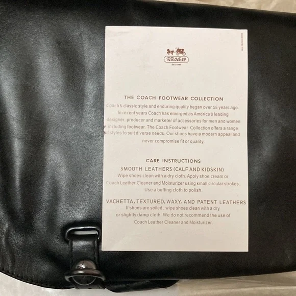 BNIB Coach leather boots - Picture 5 of 7